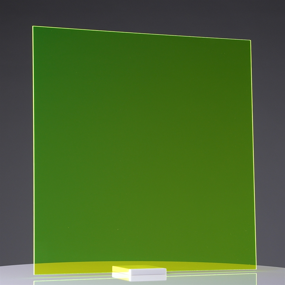 Green Acrylic Fluorescent