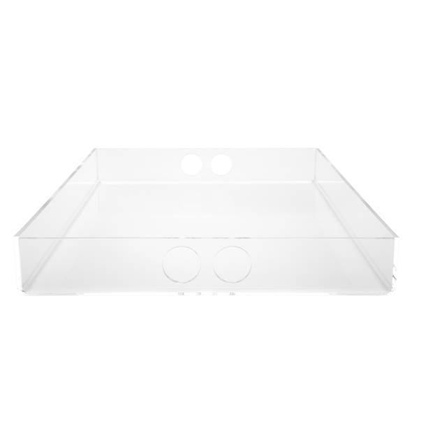 Large Serving Tray Clear Acrylic