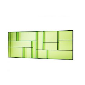 Large Green Acrylic Type Case