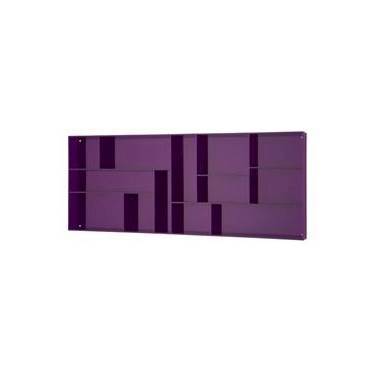 Large Purple Acrylic Type Case
