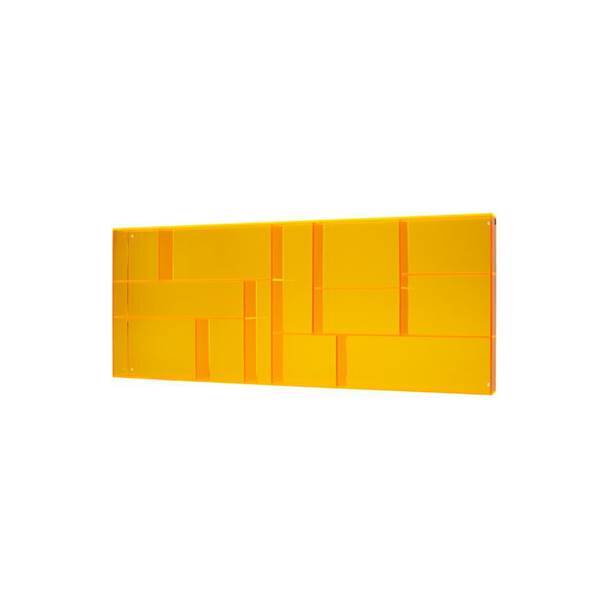 Large Orange Acrylic Type Case
