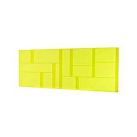 Large Yellow Acrylic Type Case
