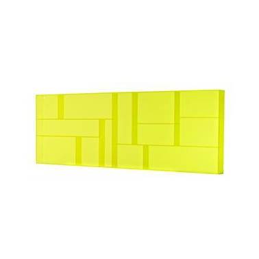 Large Yellow Acrylic Type Case