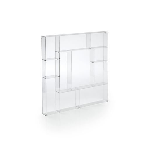 Clear acrylic square type case