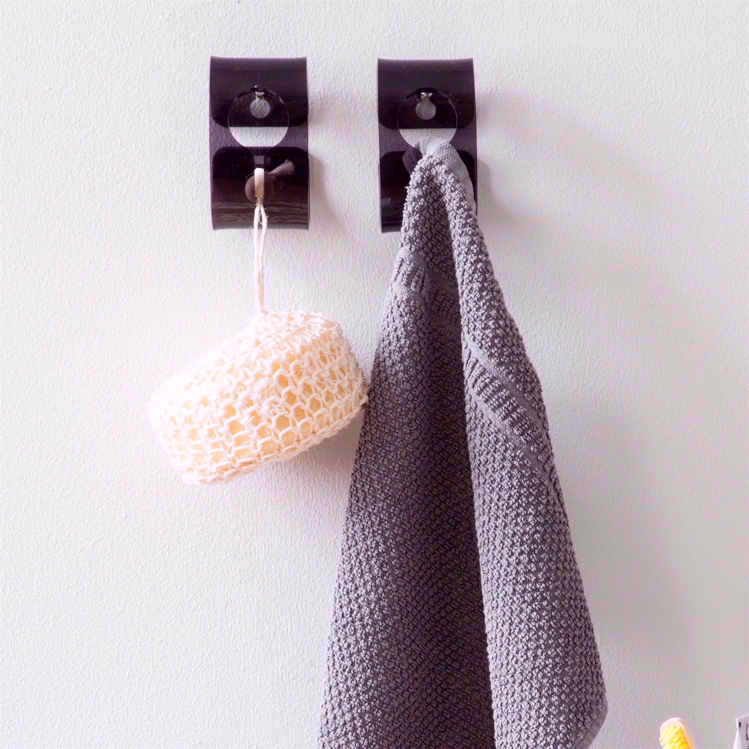 Black acrylic hanging hooks