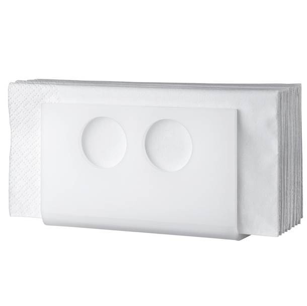 White acrylic napkin holder from Neon Living