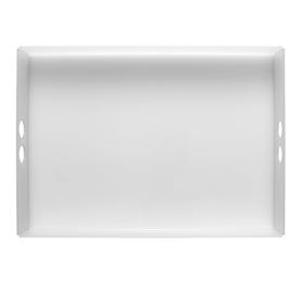 Large Serving Tray White Acrylic