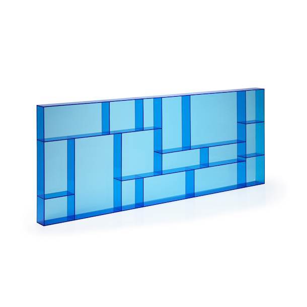 Large Blue Acrylic Type Case