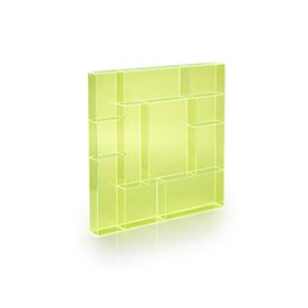 Yellow acrylic square type case