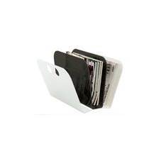 Acrylic magazine holder with several compartments