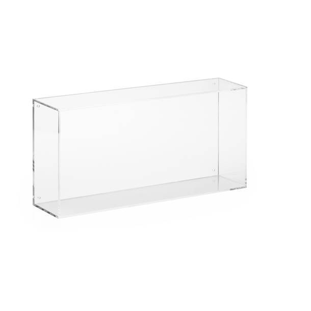 Clear acrylic oblong box