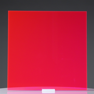 Red Acrylic Fluorescent