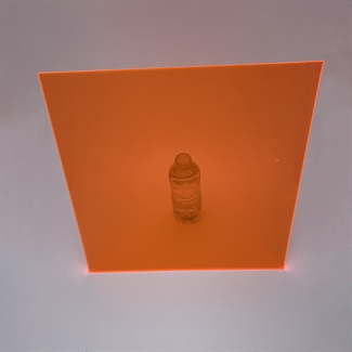 Orange Acrylic Fluorescent