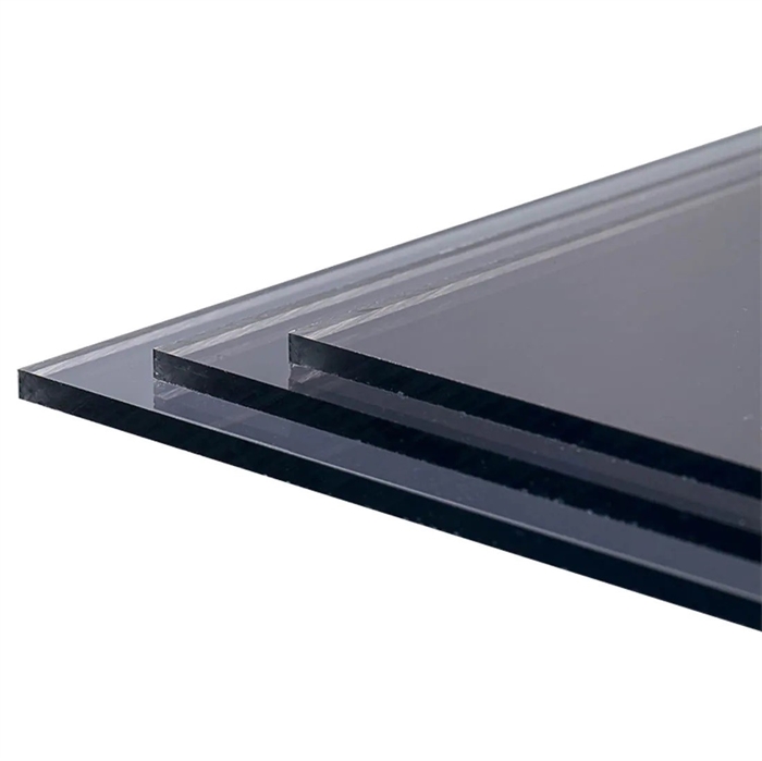 Smokey grey coloured Polycarbonate UV