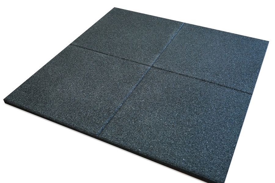 Rubber tiles – Good underlayment when falling