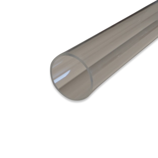 Transparent polycarbonate tube ø10mm-ø200mm 1 metre long 