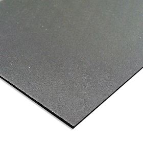 Granulated Mouldable Black ABS Plastic Sheet.