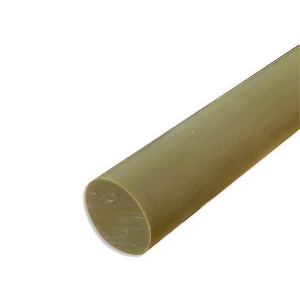 Green Nylon Round Rod