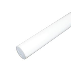 White Nylon Round Rod