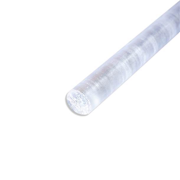 Clear Round Solid Polycarbonate Rod Cut to Size
