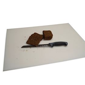 Plastic chopping board cut to size